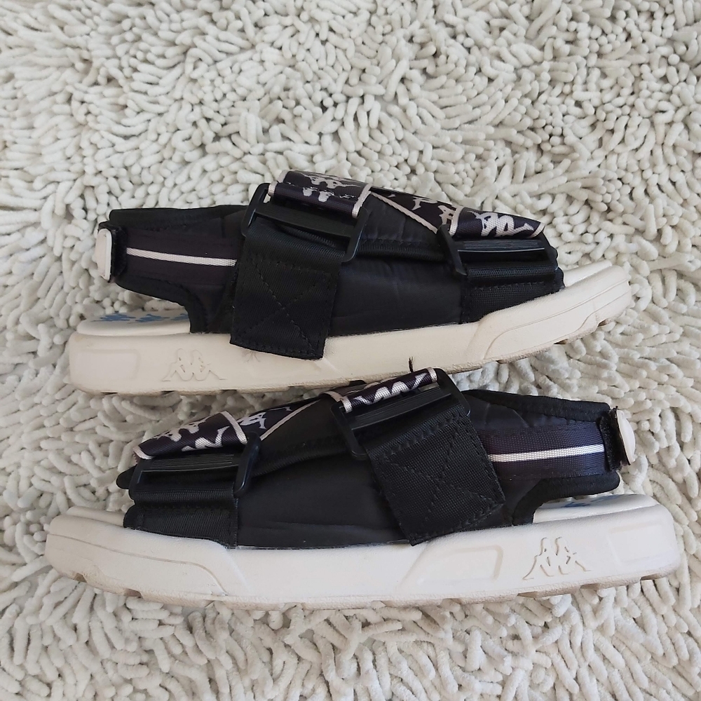 Kappa 222 Banda Mitel 2 black sandals- size 39 - Picture 3 of 8